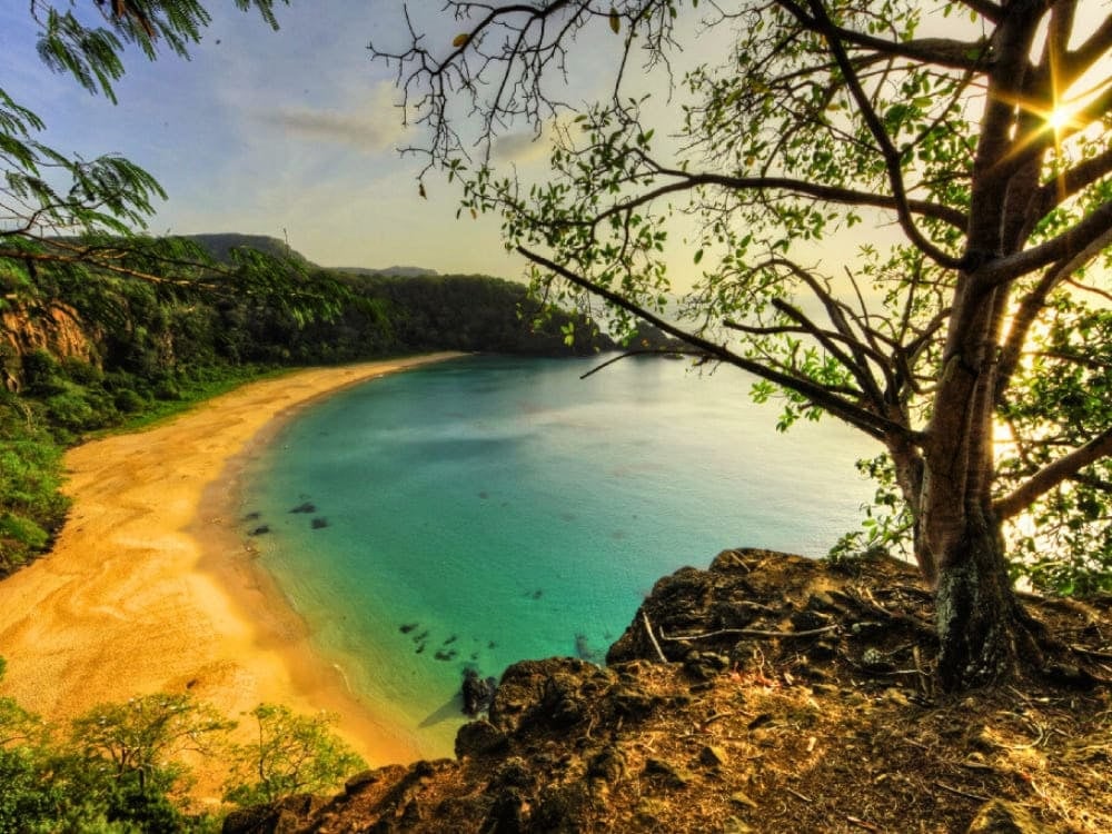 Baia do Sancho is one of the world’s 50 top beaches Fernando de Noronha Island