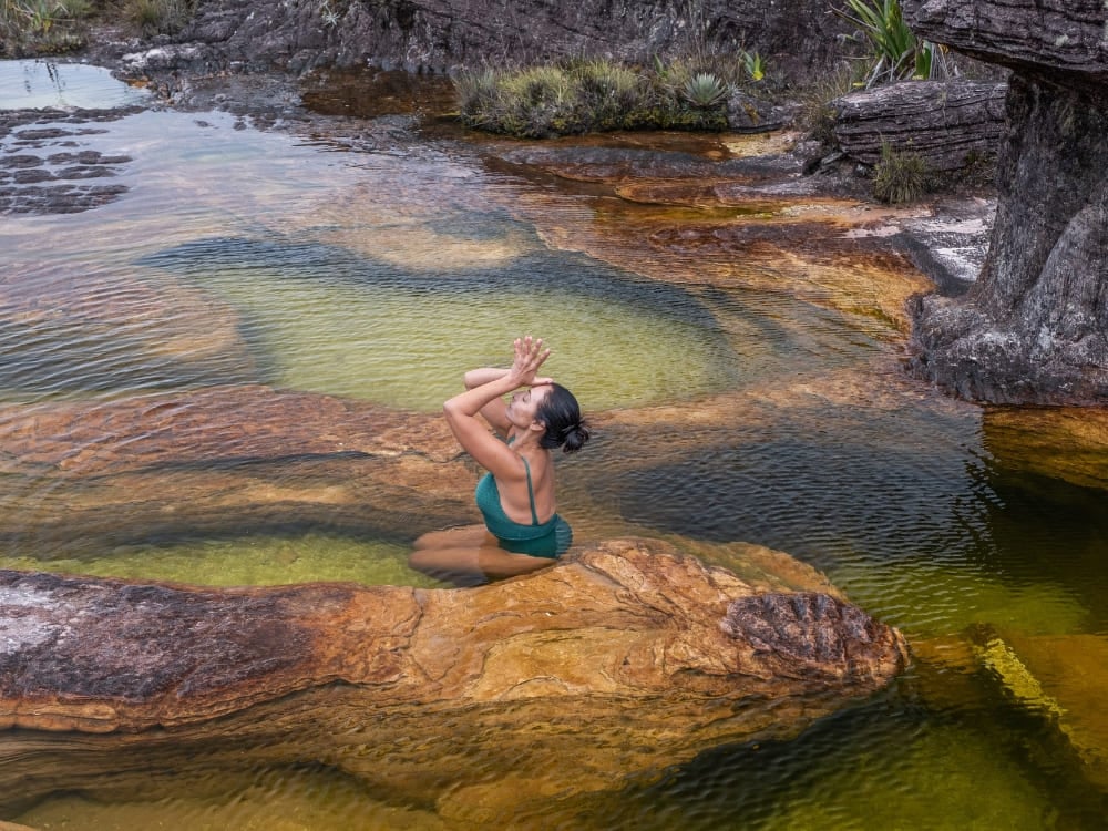 Mount Roraima pools Mount Roraima pools